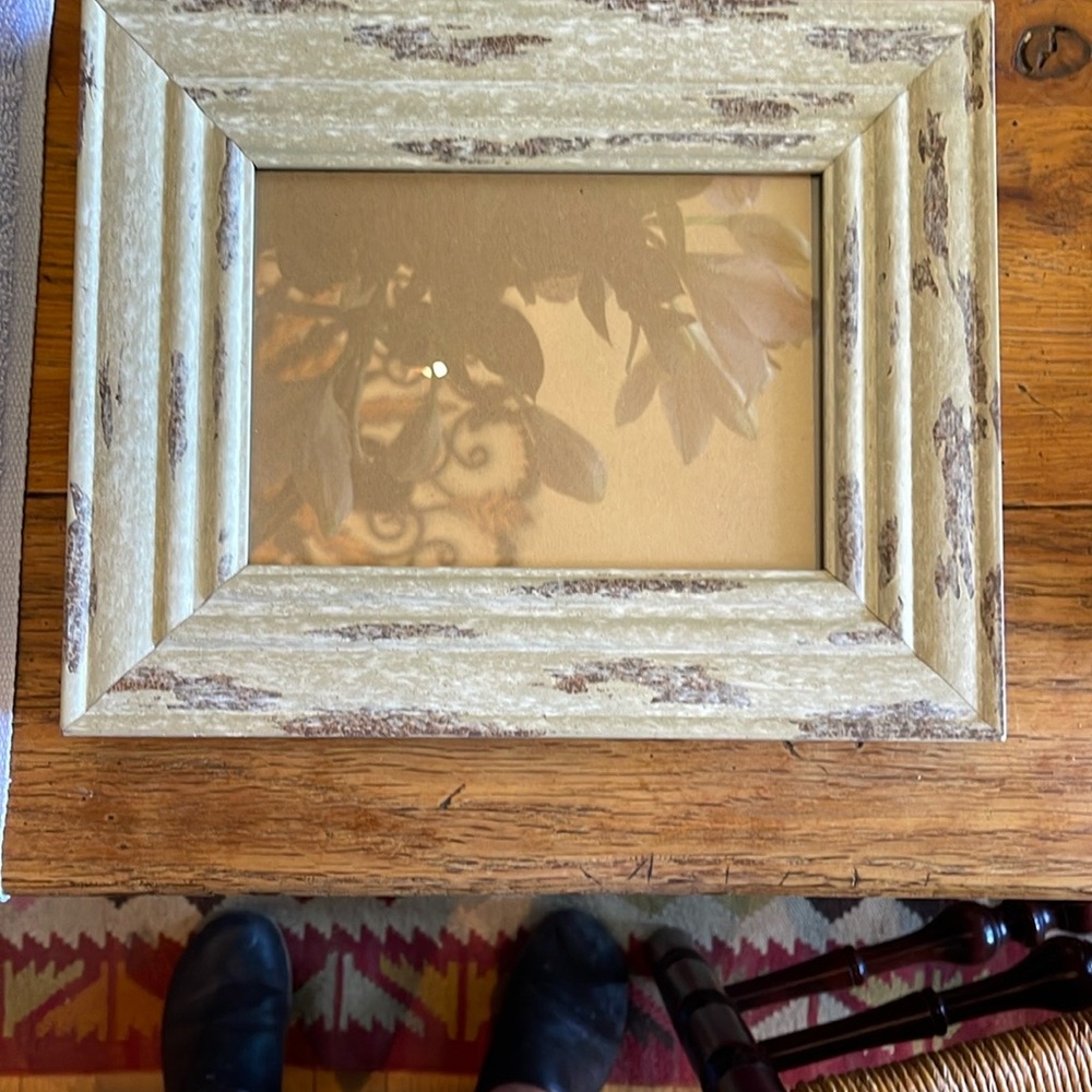 Rustic Cream Photo Frame 5x7 - Picture 2 of 9